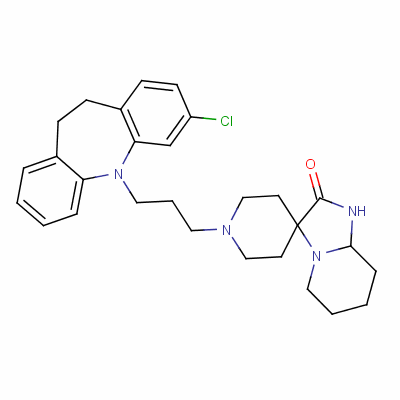 莫沙帕明结构式_89419-40-9结构式