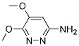 5,6-Dimethoxy-3-pyridazinamine Structure,89465-09-8Structure