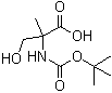 Boc-methyl-d,l-serine Structure,89500-39-0Structure