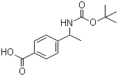 4-(1-Boc-amino-ethyl)-benzoic acid Structure,895577-21-6Structure