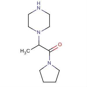 2-(哌嗪-1-基)-1-(吡咯烷-1-基)-1-丙酮结构式_89574-40-3结构式