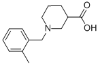 1-(2-Methylbenzyl)piperidine-3-carboxylic acid Structure,896047-10-2Structure