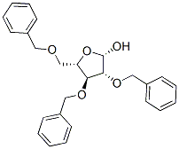 2,3,5-Tri-o-benzyl-beta-l-arabino-furanose Structure,89615-42-9Structure