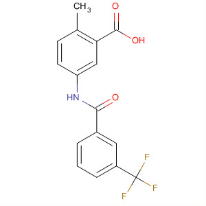 2-Methyl-5-{[3-(trifluoromethyl)benzoyl]amino}benzoic acid Structure,896160-43-3Structure