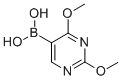 2,4-二甲氧基嘧啶-5-硼酸结构式_89641-18-9结构式