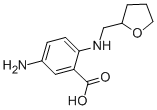 5-Amino-2-[(tetrahydro-2-furanylmethyl)amino]benzoic acid Structure,896717-80-9Structure