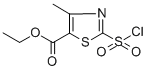 Ethyl 2-(chlorosulfonyl)-4-methyl-1,3-thiazole-5-carboxylate Structure,89694-92-8Structure