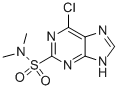 6-Chloro-9h-purine-2-sulfonic acid dimethylamide Structure,89695-09-0Structure