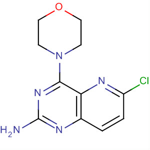 6-Chloro-4-morpholin-4-yl-pyrido[3,2-d]pyrimidin-2-ylamine Structure,897361-52-3Structure