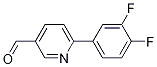 6-(3,4-Difluorophenyl)-3-pyridinecarbaldehyde Structure,898404-54-1Structure