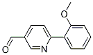 6-(2-Methoxyphenyl)-3-pyridinecarboxaldehyde Structure,898405-24-8Structure