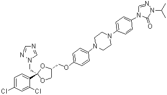 Isopropyl itraconazole Structure,89848-49-7Structure