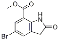 Methyl 5-bromo-2-oxoindoline-7-carboxylate Structure,898747-32-5Structure