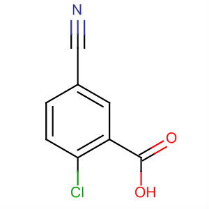 2-Chloro-5-cyanobenzoic acid Structure,89891-83-8Structure