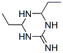 S-triazine, 2,4-diethylhexahydro-6-imino- (7ci) Structure,89910-57-6Structure