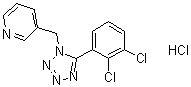 3-[[5-(2,3-Dichlorophenyl)-1h-tetrazol-1-yl]methyl]pyridine hydrochloride Structure,899431-18-6Structure