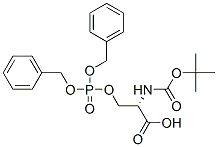 Boc-Ser(PO3Bzl2)-OH Structure,90013-45-9Structure