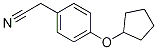 4-(Cyclopentyloxy)benzeneacetonitrile Structure,900137-13-5Structure