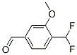 4-(Difluoromethyl)-3-methoxybenzaldehyde Structure,900641-83-0Structure