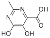 5,6-Dihydroxy-2-methyl-pyrimidine-4-carboxylic acid Structure,90109-74-3Structure