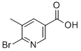 6-Bromo-5-methylnicotinic acid Structure,901300-51-4Structure