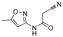 Acetamide, 2-cyano-n-(5-methyl-3-isoxazolyl)-(9ci) Structure,90158-76-2Structure