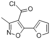 (7ci)-5-(2-呋喃基)-3-甲基-4-异噁唑羰酰氯结构式_90225-06-2结构式