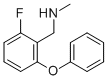 2-氟-n-甲基-6-苯氧基苄胺盐酸盐结构式_902836-71-9结构式