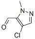 4-Chloro-2-methyl-2H-pyrazole-3-carbaldehyde Structure,902837-61-0Structure