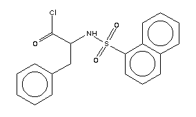 N-(1-naphthalenesulfonyl)-l-phenylalanine Structure,90291-46-6Structure