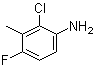 2-Chloro-4-fluoro-3-methylaniline Structure,90292-63-0Structure