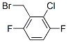 2-Chloro-3,6-difluorobenzyl bromide Structure,90292-67-4Structure