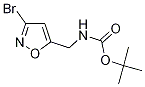 (3-Bromo-isoxazol-5-ylmethyl)-carbamic acid tert-butyl ester Structure,903131-45-3Structure