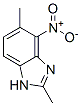 2,5-Dimethyl-4-nitrobenzimidazole Structure,90349-14-7Structure