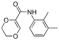 n-(2,3-二甲基苯基)-5,6-二氢-1,4-二噁英-2-羧酰胺结构式_903678-38-6结构式