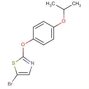 2-(4-异丙氧基苯氧基)-5-溴噻唑结构式_903886-65-7结构式