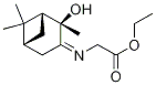 (+)-(1R,2R,5R)--乙基[(2-羟基蒎烷-3-基烯)氨基]乙酸酯结构式_90473-01-1结构式