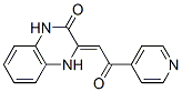 3-(2-Oxo-2-pyridin-4-yl-ethylidene)-3,4-dihydro-1H-quinoxalin-2-one Structure,904818-35-5Structure