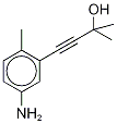 2-(2-Methyl-3-butyn-2-ol)-4-aminotoluene Structure,905439-45-4Structure