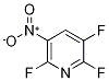 2,3,6-Trifluoro-5-nitropyridine Structure,905587-08-8Structure