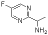 1-(5-氟嘧啶-2-基)乙胺结构式_905587-41-9结构式