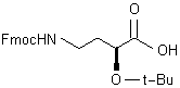 (2S)-2-叔丁基氧基-4-(9-芴甲氧基)-羰基氨基丁酸结构式_905857-46-7结构式