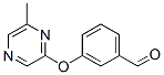 3-[(6-Methylpyrazin-2-yl)oxy]benzaldehyde Structure,906352-97-4Structure