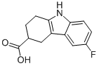 6-Fluoro-2,3,4,9-tetrahydro-1h-carbazole-3-carboxylic acid Structure,907211-31-8Structure