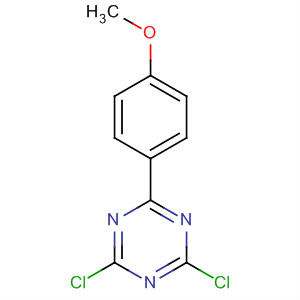 2,4-Dichloro-6-(4-methoxyphenyl)-1,3,5-triazine Structure,90723-86-7Structure