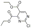 Diethyl 2-chloro-4,5-pyrimidinedicarboxylate Structure,90794-84-6Structure