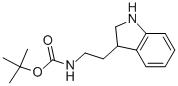 [2-(2,3-Dihydro-1h-indol-3-yl)-ethyl]-carbamic acid tert-butyl ester Structure,907969-24-8Structure