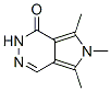 5,6,7-Trimethyl-2,6-dihydro-1H-pyrrolo[3,4-d]pyridazin-1-one Structure,90817-87-1Structure