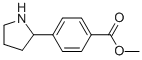 4-Pyrrolidin-2-yl-benzoic acid methyl ester Structure,908334-13-4Structure