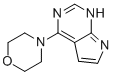 4-(4-Morpholinyl)-1H-pyrrolo[2,3-d]pyrimidine Structure,90870-83-0Structure